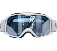 UVEX ELEMNT FM ski goggles matt white-glass silver spr.
