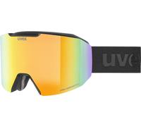 Uvex Evidnt Attract S Woman Ski Goggles Black Mirror Rainbow Contrastview Green Clear/CAT3+Yellow Clear/CAT1 Women