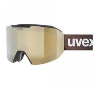 Uvex Evidnt Attract Woman Ski Goggles Black Mirror Copper Contrastview Yellow Clear/CAT2+Yellow Clear/CAT1 Woman