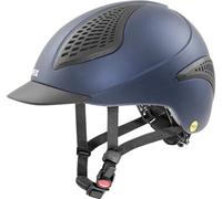 uvex exxential III MIPS - Lightweight Unisex Helmet - Individual Size Adjustment - Navy Mat S-M