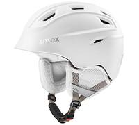 uvex Fierce - Ski Helmet for Men and Women - Individual Fit - Optimized Ventilation - White Matt - 55-59 cm