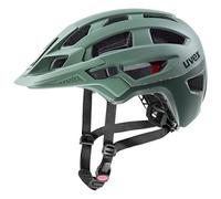 uvex finale 2.0 - safe MTB helmet for women and men - individually adjustable fit - expandable with LED light - moss green matt - 52-57 cm