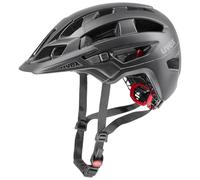 uvex finale 2.0 - safe MTB helmet for women and men - individually adjustable fit - expandable with LED light - black matt - 56-61 cm