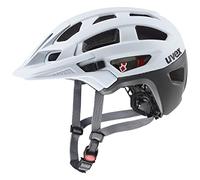 uvex finale 2.0 - safe MTB helmet for women and men - individually adjustable fit - expandable with LED light - cloud-dark silver matt - 52-57 cm