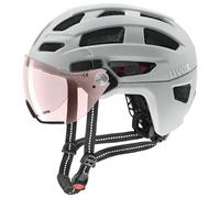 Uvex - Finale Visor Vario - Bike helmet size 52-57 cm, grey