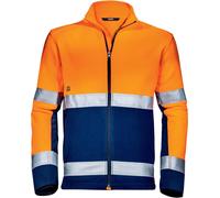 Uvex Fleecejacke Construction Orange, Warnorange (88309)