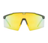 Uvex Flowline Sunglasses Clear Supravision Mirror Gold/CAT3 Supravision Mirror Gold/CAT3 Olive Matt