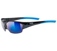 Uvex Blaze III 2.0 - Cycling glasses Black Blue Mirror Blue