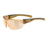 Uvex Equate Sunglasses Golden Orange/CAT1 Orange/CAT1 Smoke Orange