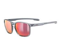 Uvex Glasses LGL 52 Smoke Mirror Red