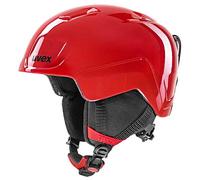uvex Heyya - Ski Helmet for Kids - Individual Fit - Optimized Ventilation - Fire Red - 51-55 cm