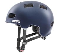 uvex hlmt 4 cc - lightweight bicycle helmet for children - individually adjustable fit - washable inner padding - deep space matt - 51-55 cm