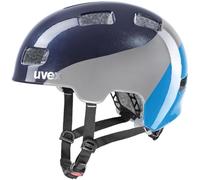 uvex hlmt 4 - lightweight bicycle helmet for children - individually adjustable fit - washable inner padding - deep space - blue - 51-55 cm