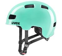 uvex hlmt 4 - lightweight bicycle helmet for children - individually adjustable fit - washable inner padding - palm - 51-55 cm