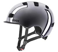 uvex Hlmt 5 Bike Pro Chrome - Sturdy City Bike Helmet for Men & Women - Individual Fit - Optimized Ventilation - Gunmetal Chrome - 55-58 cm