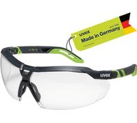 Uvex i-5 Safety Glasses - Adjustable Work & Protective Glasses with 100% UV Protection, Length- and Angle-Adjustable Temples - Ideal for Construction, Laboratory, DIY & Sports