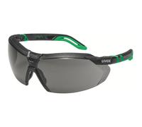 uvex i-5 safety glasses black/green max security comfort