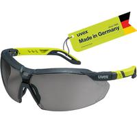 uvex i-5 Safety Spectacles - Safety Glasses for Work & Laboratory - Tinted - Anthracite-Lime