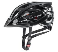 uvex i-vo 3D - lightweight all-round helmet for women and men - individually adjustable fit - expandable with LED light - black - 56-60 cm
