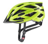 uvex i-vo 3D - lightweight all-round helmet for women and men - individually adjustable fit - expandable with LED light - neon yellow - 52-57 cm