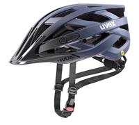 uvex i-vo cc MIPS - lightweight all-round helmet for women and men - MIPS system - expandable with LED light - midnight-silver matt - 56-60 cm