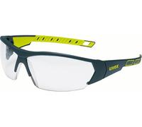 Uvex i-works Safety Glasses - Work Safety Glasses with Supravision Excellence Technology - Scratch-Resistant and Anti-Fog UV400 Protection