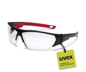 Uvex i-works Safety Glasses - Work Safety Glasses with Supravision Excellence Technology - Scratch-Resistant & Anti-Fog UV400 Protection