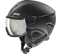 uvex Instinct Visor - Ski Helmet for Men and Women - Visor - Individual Fit - Black Matt - 59-61 cm
