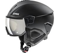 uvex Instinct Visor - Ski Helmet for Men and Women - Visor - Individual Fit - Black Matt - 59-61 cm
