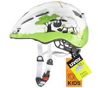 uvex Kid 2 - Lightweight Kids Bike Helmet for Children - Individual Fit - Upgradeable with an LED Light - Dolly - 46-52 cm