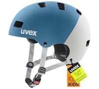 uvex Kid 3 cc - Sturdy Kids Bike Helmet for Children - Individual Fit - Optimized Ventilation - Dark Cyan - Rhino Matt - 51-55 cm