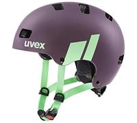 uvex Kid 3 cc - Sturdy Kids Bike Helmet for Children - Individual Fit - Optimized Ventilation - Plum-Mint - 55-58 cm