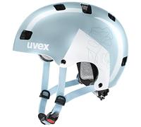 uvex kid 3 - sturdy bicycle helmet for children - individually adjustable fit - washable inner padding - cloud-white - 55-58 cm