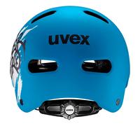 Uvex Kid 4 Style Junior Helmet 51-55 cm Super Hero Blue Matt