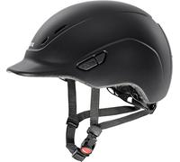 uvex kidoxx Kids Lightweight Riding Helmet Individual Adjustment Optimal Ventilation Black Matte 3XS-XS