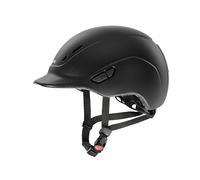 uvex kidoxx Kids Lightweight Riding Helmet Individual Adjustment Optimal Ventilation Black Matte 3XS-XS
