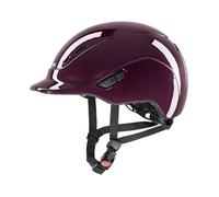 uvex Kidoxx Kids Lightweight Riding Helmet Individual Adjustment Optimal Ventilation Burgundy Shiny 3XS-XS