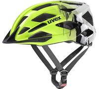 Uvex Kids Air Wing 2 Bicycle Helmet, Neon Yellow/Black, 57
