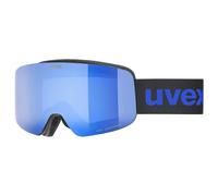 Uvex - Kid's Pwdr Full Mirror S2 (VLT 28% - Ski goggles blue