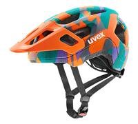 Uvex React Jr. Papaya Camo Matt (S4107070900) Children's Helmet 52 - 56 cm