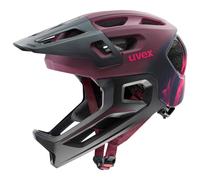 Uvex - Kid's React Jr. Fullface - Bike helmet size 52-56 cm, grey