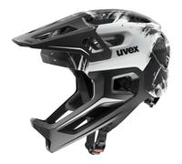 Uvex - Kid's React Jr. Fullface - Bike helmet size 52-56 cm, grey/black