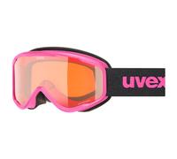 Uvex Speedy Nova - Ski Goggles For Kids - Filter Category 2 - Contrast Enhancing - Pink Sl/Lasergold - One Size
