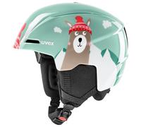 uvex Unisex-Kids, viti ski helmet, jade lama, 51-55 cm