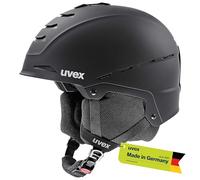 uvex Legend 2.0 - Ski Helmet for Men and Women - Individual Fit - Optimized Ventilation - Black Matt - 59-62 cm