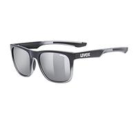Uvex Lgl 42 Mirrored Sunglasses Black Mirror Silver/CAT3