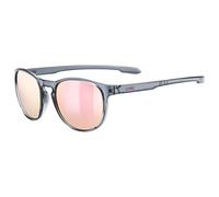 Uvex Lgl 53 Sunglasses Clear Mirror Pink/CAT3 Mirror Pink/CAT3 Smoke