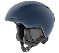 uvex monte LT - robust, lightweight and stylish ski helmet for women and men with individual size adjustment - dusk blue matt - 56-59 cm