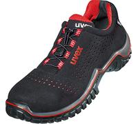 Uvex Motion Style - Safety Trainer S1 SRC ESD - Red-Black - Size 10,5