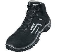 Uvex Motion Style Stiefel S2 69798 Schwarz, Silber (69798)